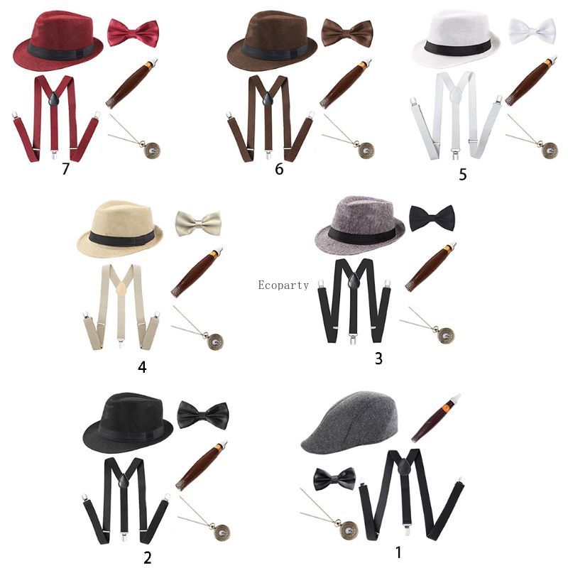 Men'S Accessories In The 1920S - Disrazeフラットキャップ-クラシックなトライビーハット,フラップハット,綿と袖,ジャズキャップ,1920s,メンズコスチュームアクセサリー