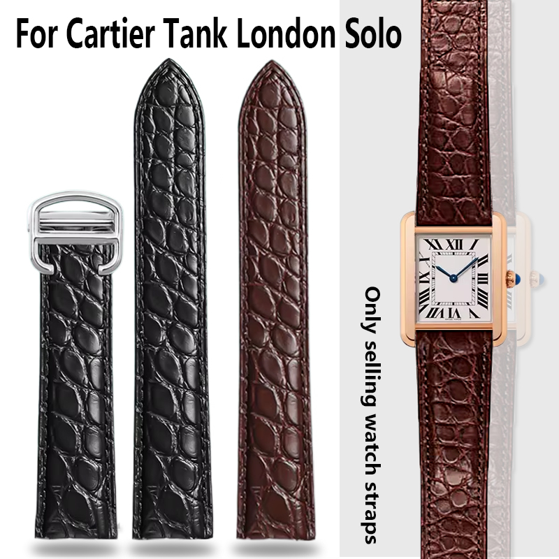 Men'S Accessories Cartier - クロコダイル時計バンド 16 18 20 22 23