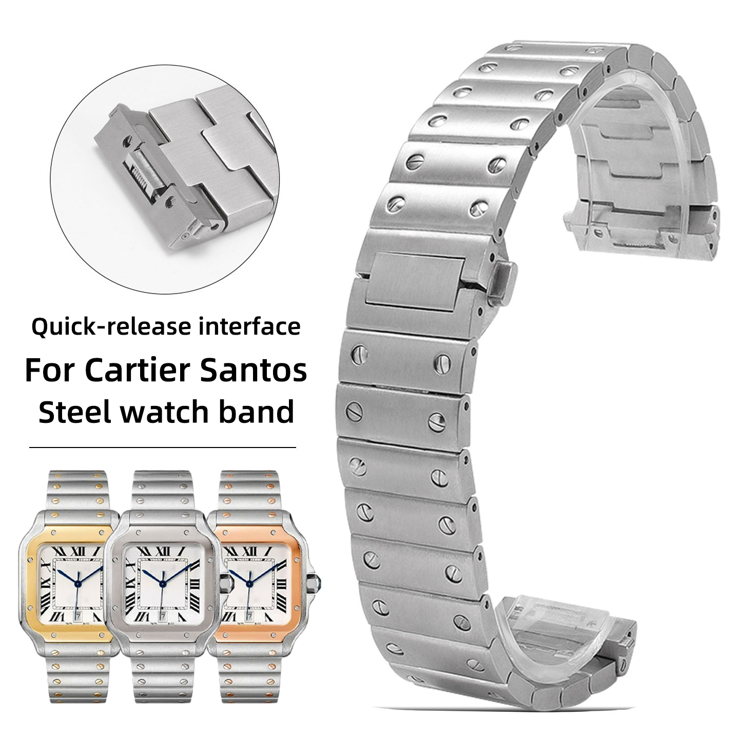 Men'S Accessories Cartier - カルティエ サントス WHSA0007 WSSA0009 WHSA0010 メンズ専用インターフェース用
