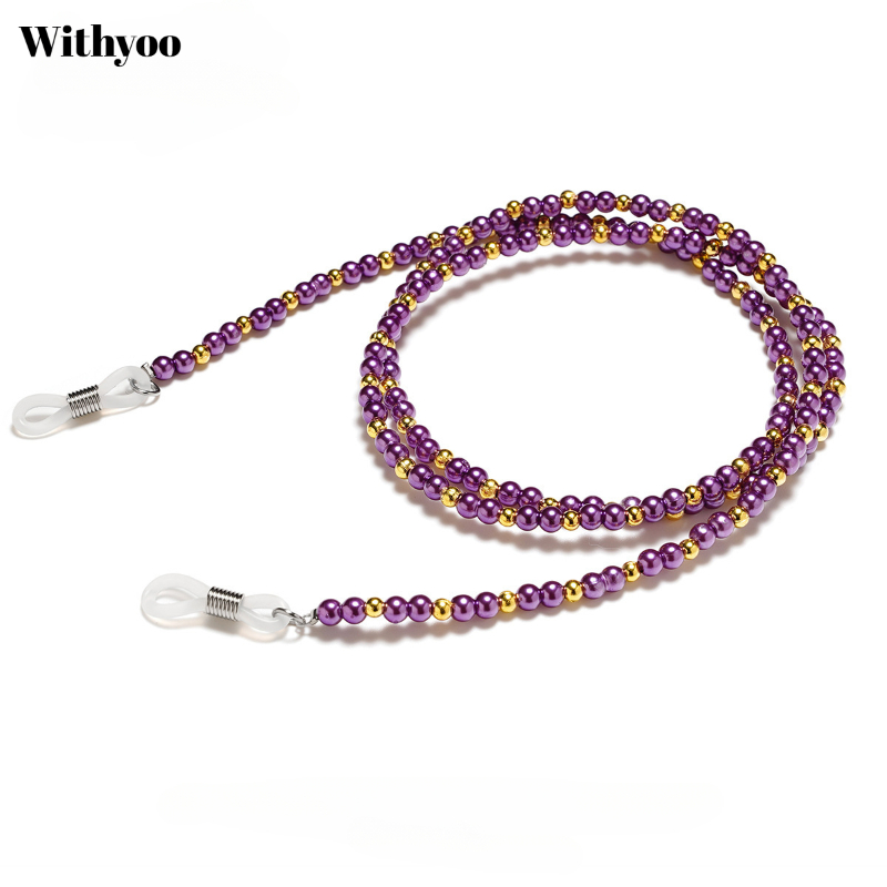 Men Accessories Neck Chain - ROXI | カラフルなビーズマスクストラップ男性女性韓国ファッションメガネチェーン眼鏡コードネックトレンディジュエリー
