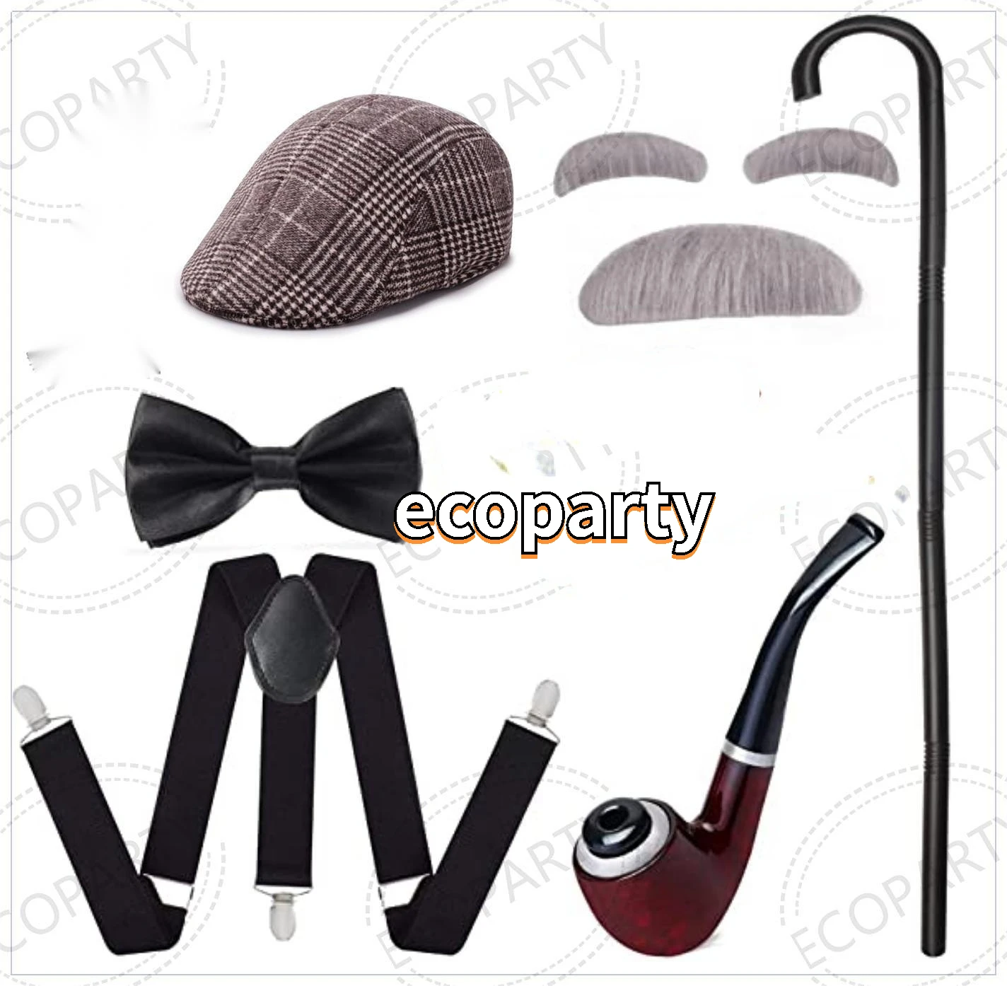 1920年代 メンズ ギャツビー ギャング コスチューム 老 - Men'S Accessories In The 1920S のレビューと価格