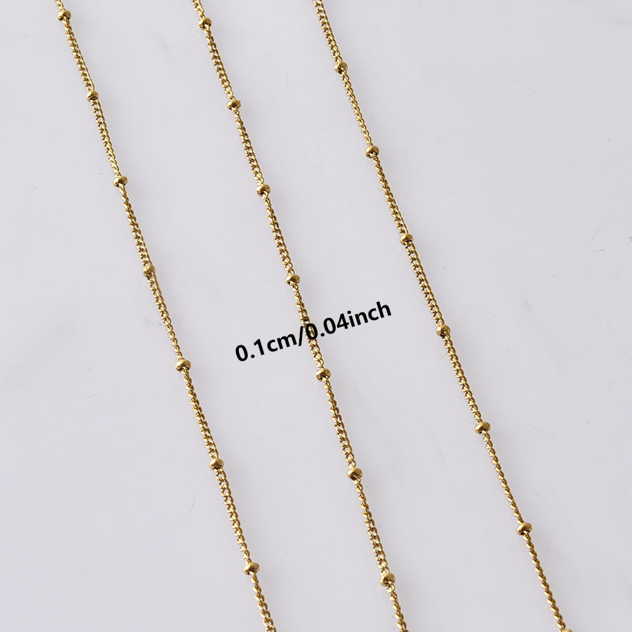 サイドクリップビーズロングチェーンジュエリー首周りネックレス - Men Accessories Neck Chain のレビューと価格