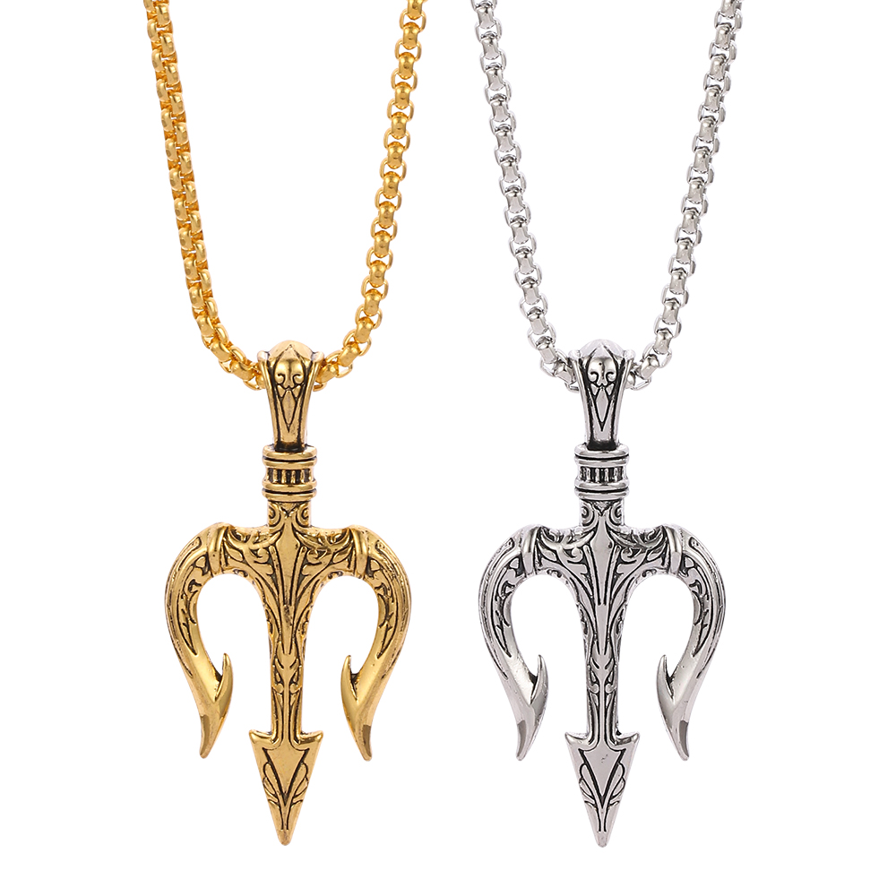 男性用ペンダント付きネックレス,ネックチェーン,ヒップホップ - Men Accessories Neck Chain のレビューと価格