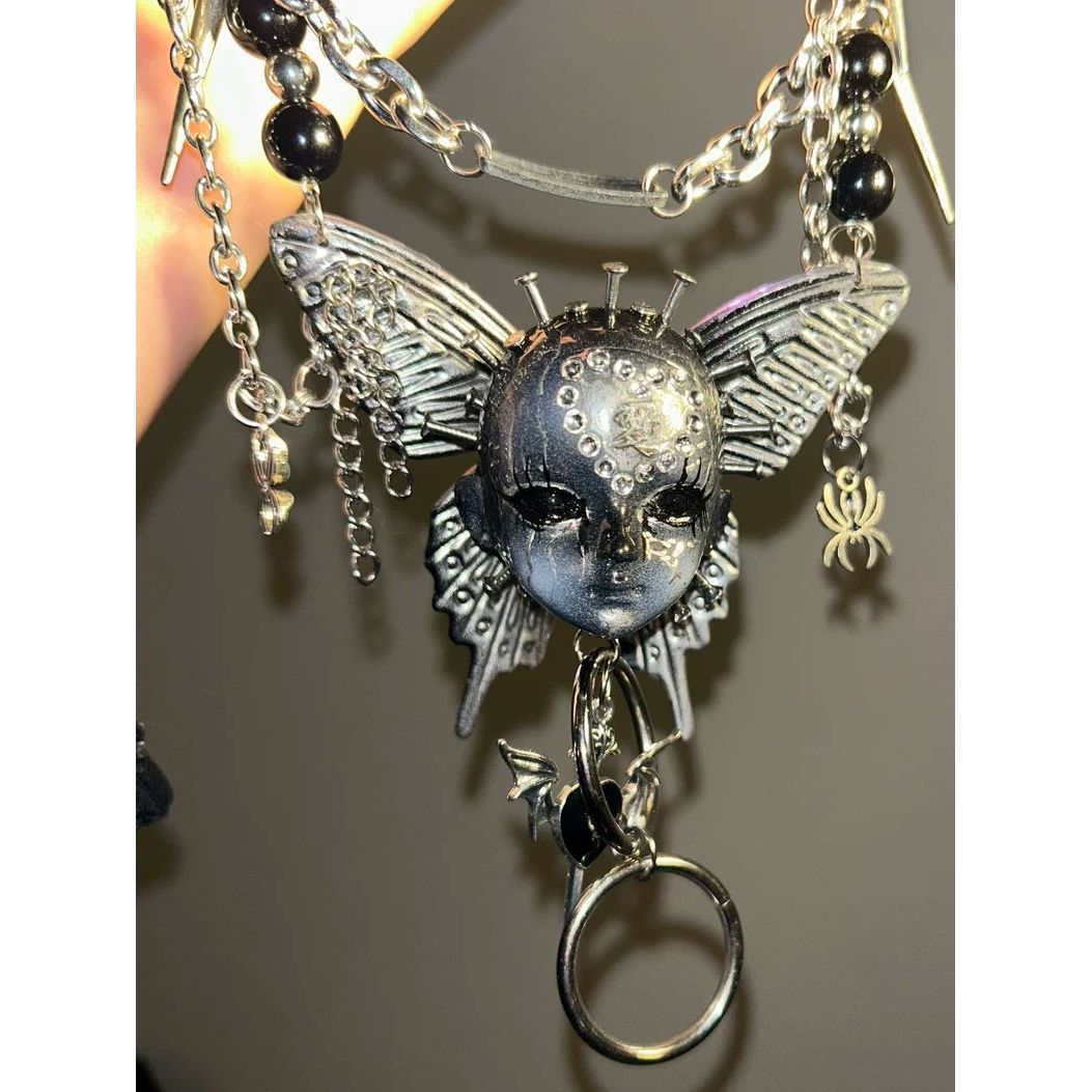 2026年新作パンクネックレス レザーチョーカー クロスメタ - Men Accessories Neck Chain のレビューと価格