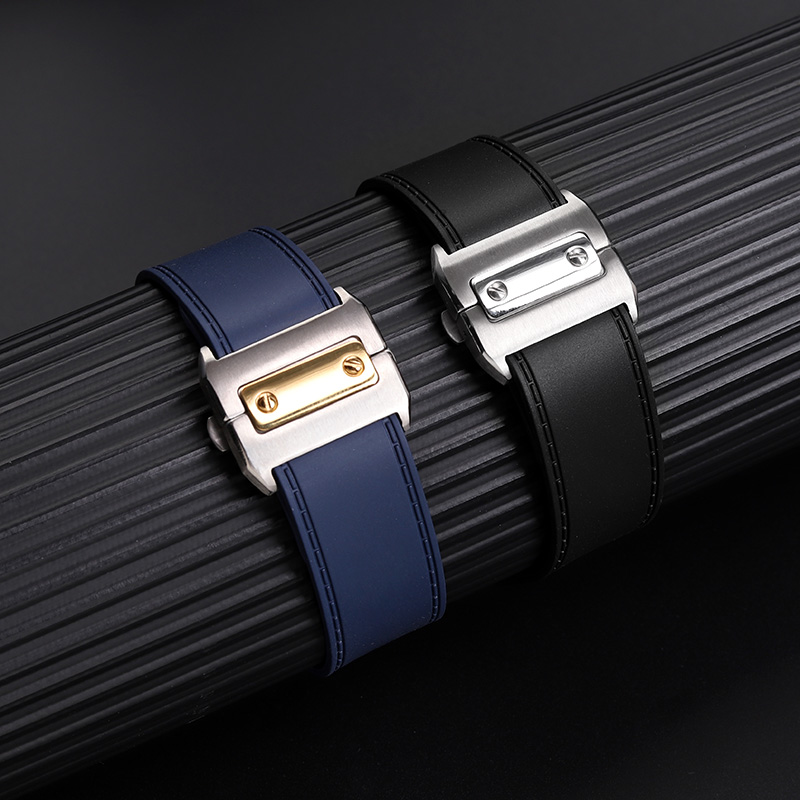 カルティエ製腕時計バンド、メンズ・サントス100シリーズ、折 - Men'S Accessories Cartier のレビューと価格