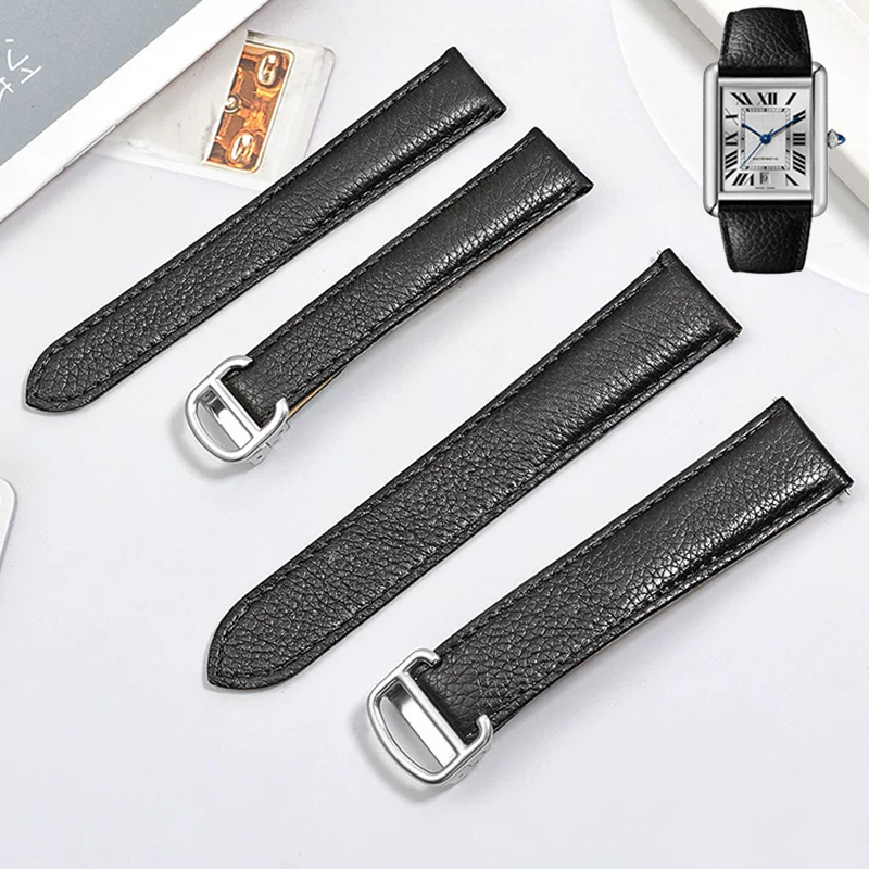 カルティエ タンク、タンク ロンドン、ソロ、リッチレザーの腕 - Men'S Accessories London のレビューと価格
