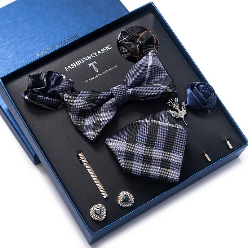 ホリデー プレゼント ネクタイ ハンカチ ポケット スクエア - Neck Tie Set Box のレビューと価格