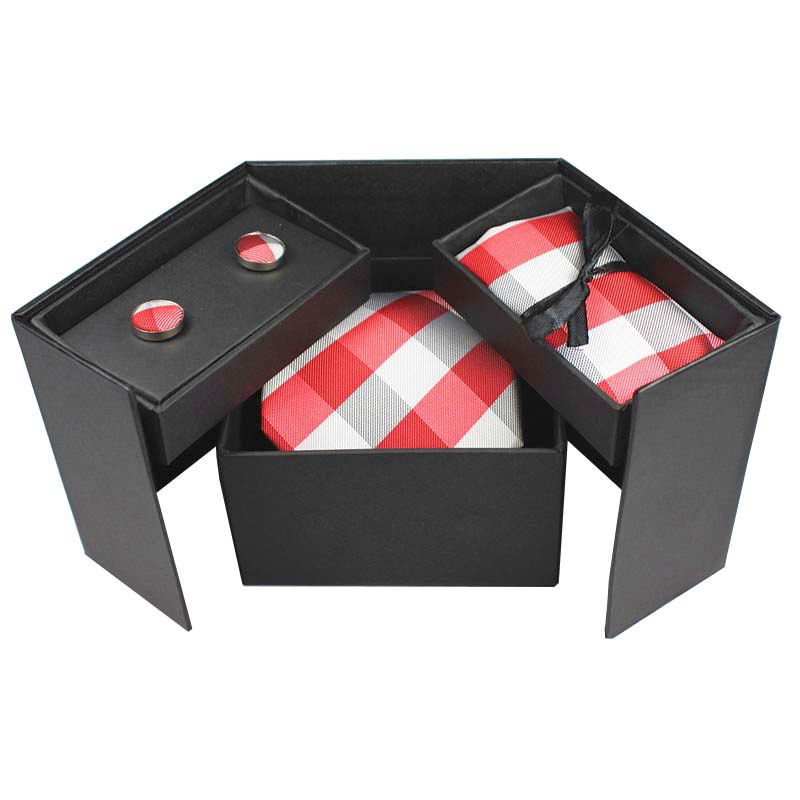 男性用ガスレソンネクタイセット,ギフトボックス付きハンキーカ - Neck Tie Set Box のレビューと価格
