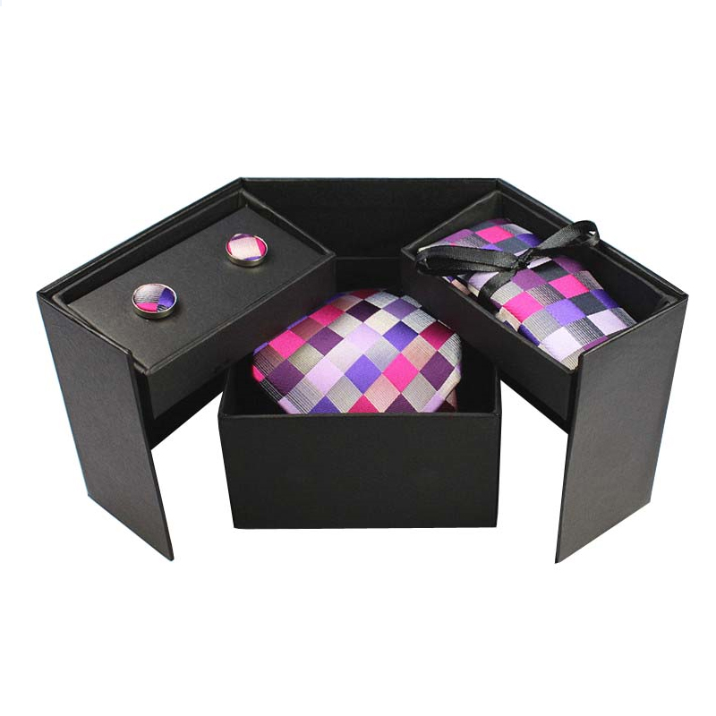 男性用ガスレソンネクタイセット,ギフトボックス付きハンキーカ - Neck Tie Set Box のレビューと価格