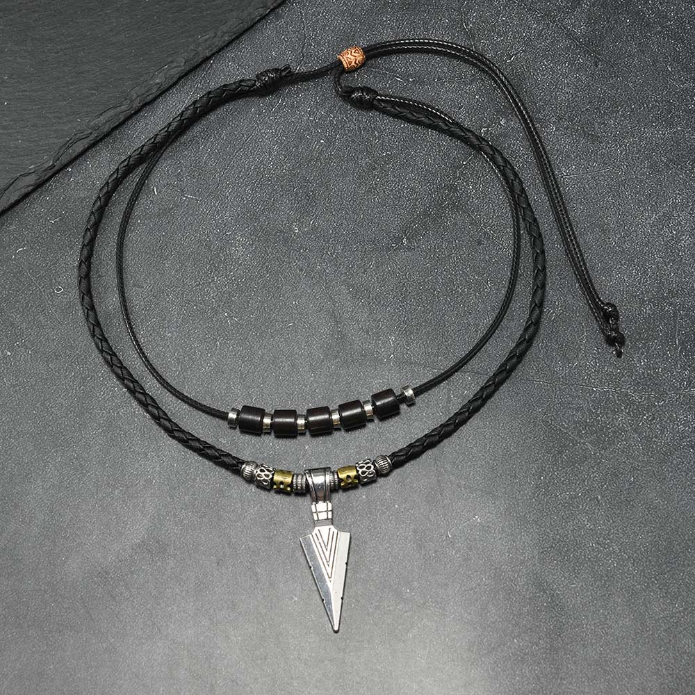 メンズバイキングアローヘッドネックレス ヴィンテージエスニッ - Men Accessories Neck Chain のレビューと価格